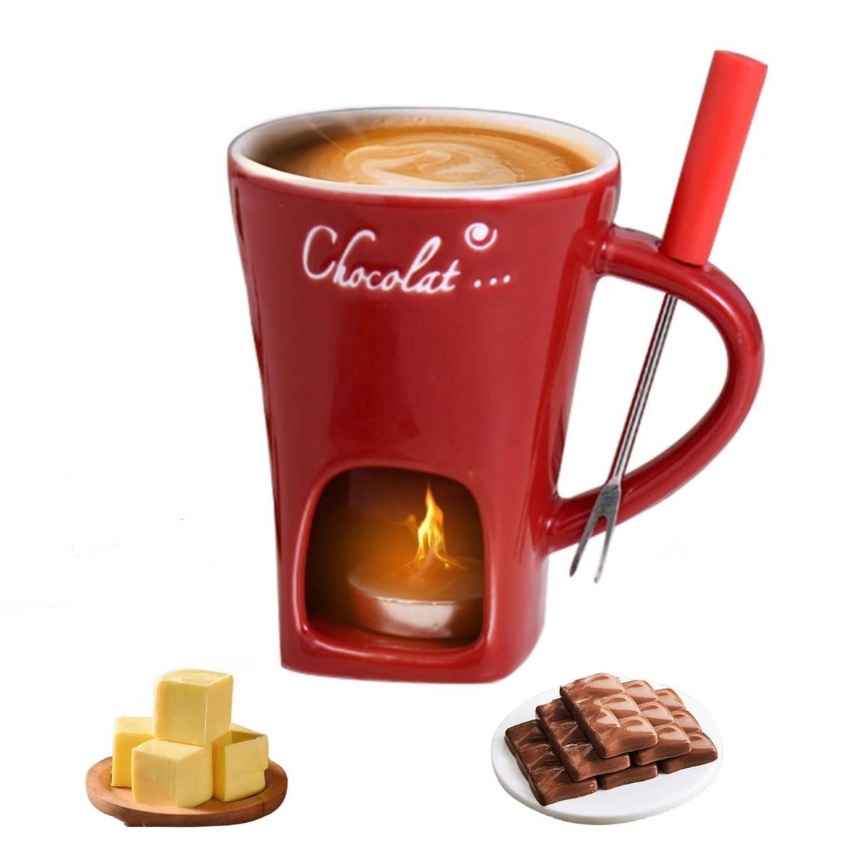 Cozy Mug Fondue | Schokoladenfondue-Tasse
