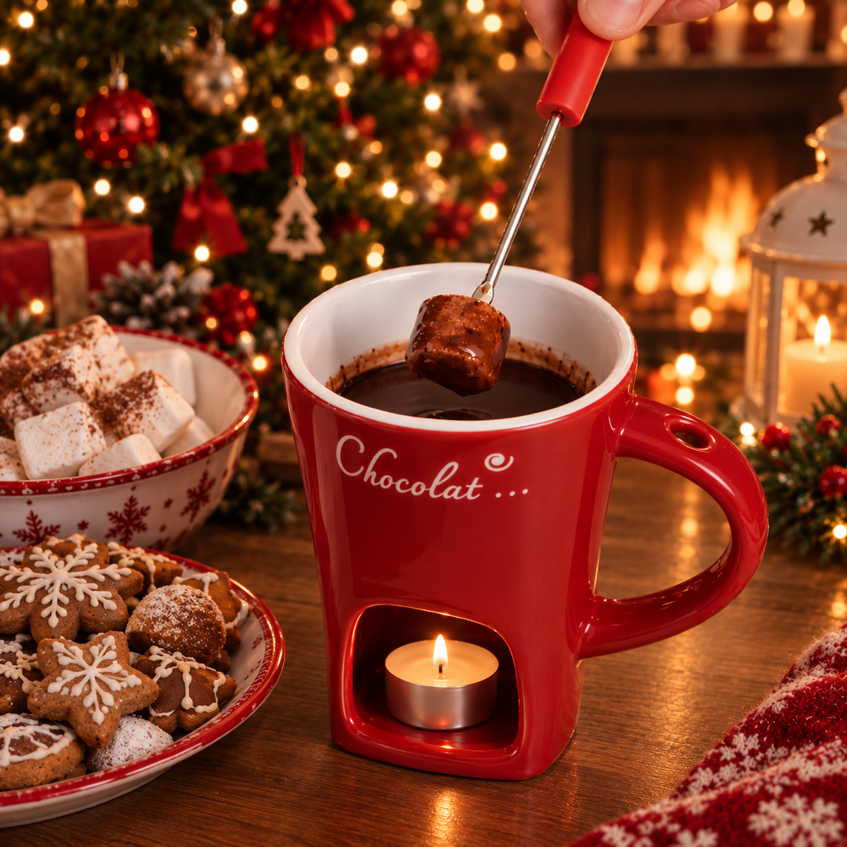 Cozy Mug Fondue | Schokoladenfondue-Tasse